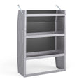 KRL Products SV-3246 Steel Low/ Mid/ High Roof Van Shelving – Custom Storage Solution for Transit, GMC/Chevy Express, NV, Promaster and Sprinter