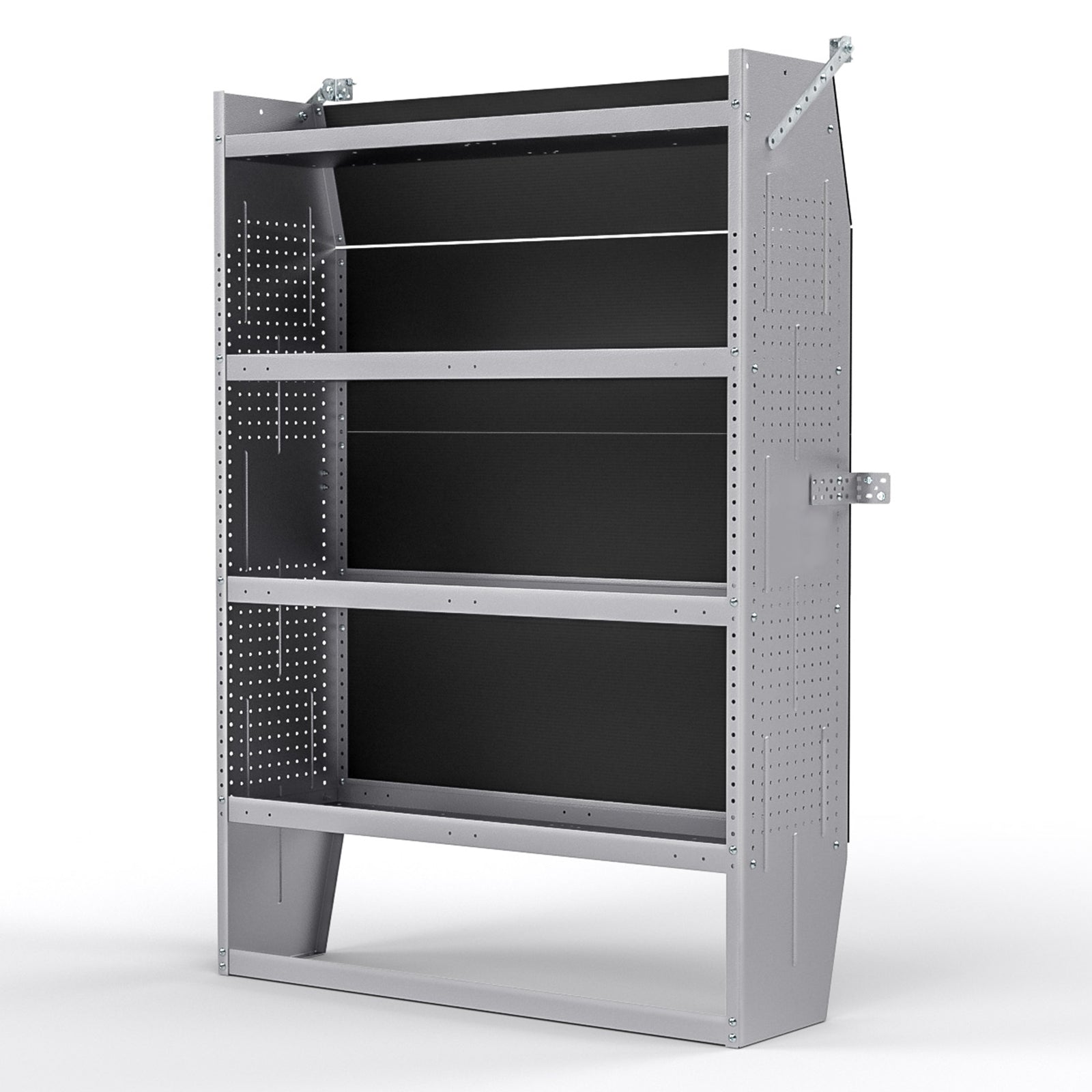 KRL Products SV-4260 Steel Mid/ High Roof Van Shelving – Custom Storage Solution for Transit, NV, ProMaster and Sprinter