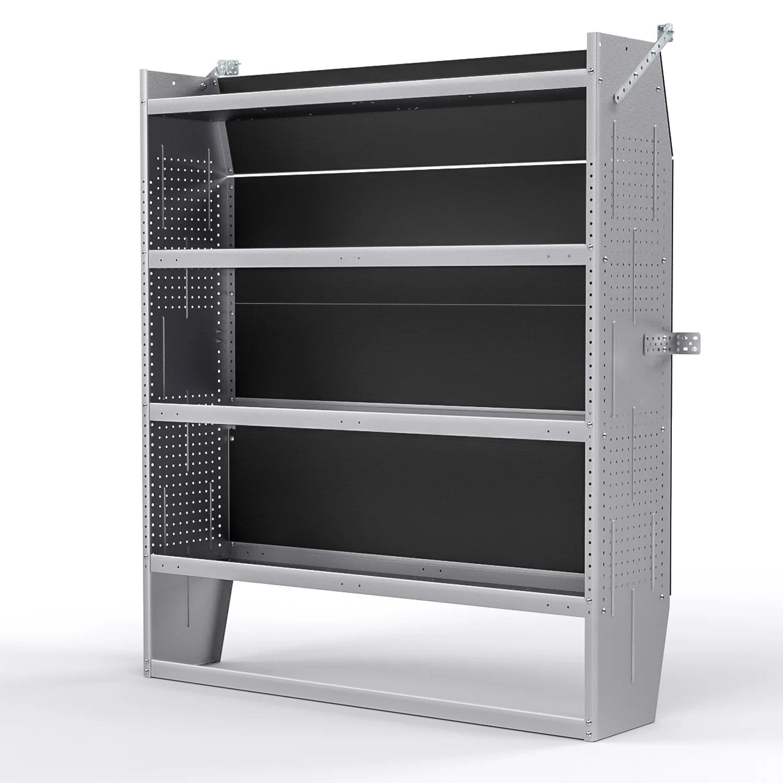 KRL Products SV-5260 Steel Mid/ High Roof Van Shelving – Custom Storage Solution for Transit, NV, ProMaster and Sprinter